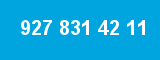 927 831 42 11 927 831 42 11